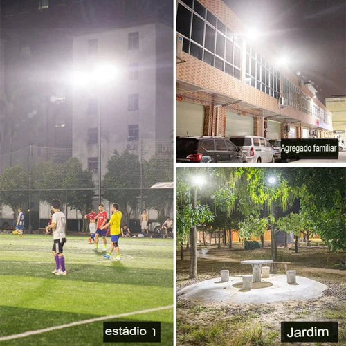Luminária LED Solar