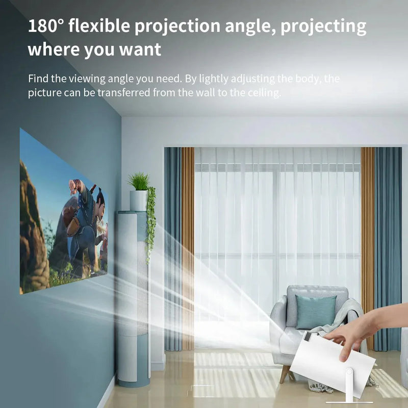 Projetor 4k HY300 BT5.0 ate 130'' - Mr. Imports