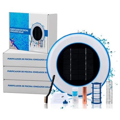 Ionizador e Purificador de Piscina Solar